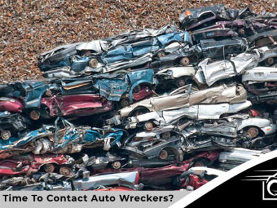 Right Time To Contact Auto Wreckers