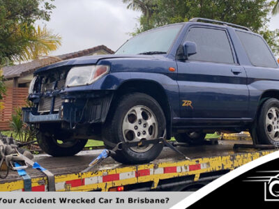 Accident Wrecked Car In Brisbane